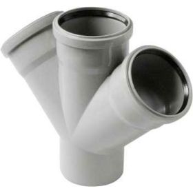 Крестовина VALFEX 110/50/50x45, внутренняя канализация 27111550 (артикул 21203260) – фото 1