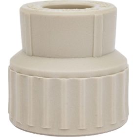 Муфта комбинированная с внутренней резьбой VALFEX PP-R серая, 20 мм х3/4"" 10129120Г 127-0354 (артикул 16226287) – фото 1