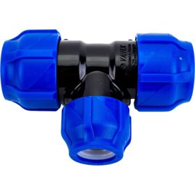 Компрессионный переходной тройник VALFEX ПНД, 32-25-32 1210012322532 (артикул 20765757) – фото 1