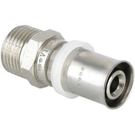 Соединитель, пресс с переходом на наружную резьбу 26х1"" Valtec VTm.201.N.002606 (артикул 15637976) – фото 1