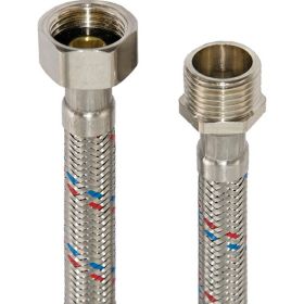 Подводка для воды ДТРД 40 см 1/2" г/ш 40гш (артикул 16418209) – фото 1