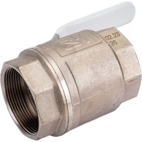 Шаровой кран STI Ду50 Ру25 муфтовый (муфта-муфта) рычаг D160-02821 (артикул 20531800) – фото 1