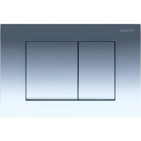 Панель смыва AQUATEK хром глянец (клавиши квадрат) KDI-0000010 (001B) 00000119399 (артикул 21807496) – фото 1