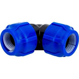 Компрессионный присоединительный отвод VALFEX ПНД, 32-32 121001213232 (артикул 20765367) – фото 1