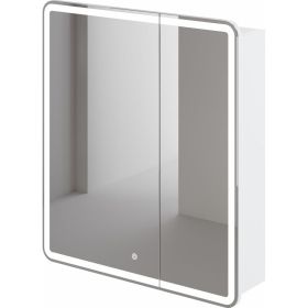Зеркальный шкаф с подсветкой ИТАНА Miro 70 700x150x790 CC 3005 Белый глянец 05 4657773605510 (артикул 23415483) – фото 1