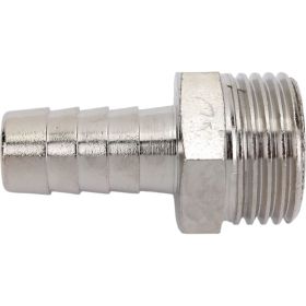 Штуцер STOUT Sft-0067-001212 нр никелированный 1/2"x12 RG008T5Q75HSA0 (артикул 26459159) – фото 1