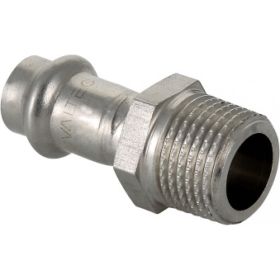 Соединитель пресс-фитинг (28 мм х 1") VALTEC VTi.901.I.002806 (артикул 16007826) – фото 1