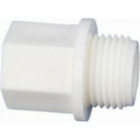Пробка MeerPlast полипропиленовая PPRC Ду20 Ру25 наружная резьба D200-00526 (артикул 20533204) – фото 1