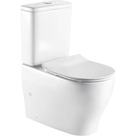 Напольный унитаз Azario размер 690x385x840 безободковый AZ-2154 00051953 (артикул 16529556) – фото 1