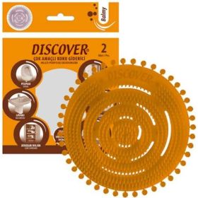 Ароматическая сетка для писсуара DISCOVER 2 шт, аромат Balmy DSR7381-1 (артикул 21828418) – фото 1