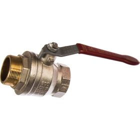 Шаровой кран RuB, 1 1/2"" DN40 PN40, ВР-НР, серия MILANO (S.90), ручка S90H20 (артикул 15786005) – фото 1