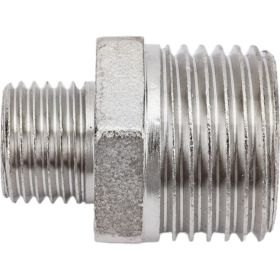 Ниппель PRO AQUA латунный, НР, резьбовой, переходной, ШК 1/2x1/4 06-m15-m6xb (артикул 16376773) – фото 1