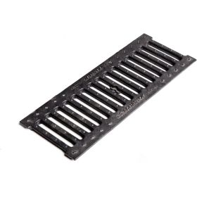 Чугунная решетка Aquastok щелевая Norma DN150 C250 500x197x21 (31513C) 549110 (артикул 22888197) – фото 1