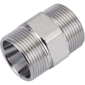 Хромированный переходник FAR 1/2" НР М24x19 - М24x19 FC 5110 C12 (артикул 23266767) – фото 1