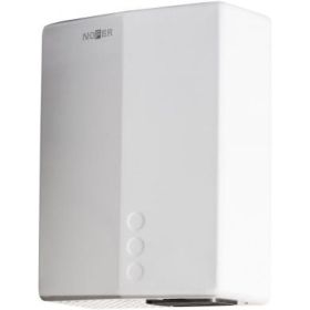 Сушилка для рук Nofer BIGFLOWevo автоматическая 2050 W из ABS пластика белая 01491.W (артикул 15916873) – фото 1