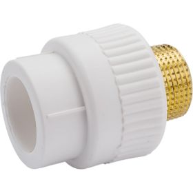 Комбинированная муфта Blue Ocean полипропиленовая, НР - 25x3/4 PPRF/EA(W)-25х3/4"" (артикул 16572380) – фото 1
