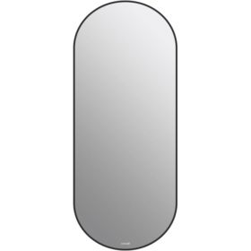Зеркало Cersanit ECLIPSE smart 50x122 с подсветкой, овальное, в черной рамке 64200 (артикул 27081902) – фото 1