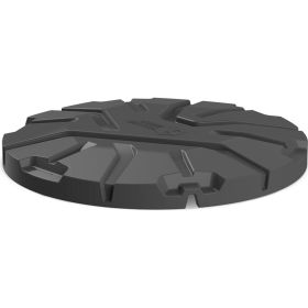 Крышка колодца POLIMER GROUP Роса - 2 цвет черный DK2S1 (артикул 26750870) – фото 1