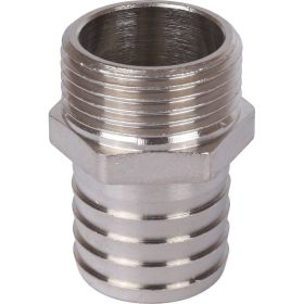 Штуцер STOUT Sft-0067-000130 нр никелированный 1"x30 RG008T5Q7K2N58 (артикул 26459314) – фото 1