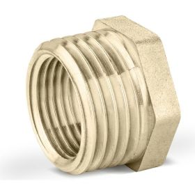 Футорка LD PRIDE 1 - 1/2 нар/вн латунь 550005 (артикул 22808661) – фото 1