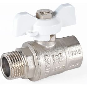 Шаровой кран PROFACTOR PF STANDARD в/н бабочка 1/2 дюйма PF FBV 303 (артикул 19786216) – фото 1