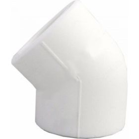 Угольник VALFEX PP-R Дн 90х45°, белый 10107090 127-0572 (артикул 16206608) – фото 1