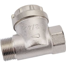Прямой фильтр Valtec внутренняя-наружная резьба 3/4" VT.387.N.05 (артикул 16007328) – фото 1