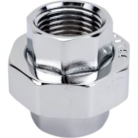 Разъемная муфта VALTEC 1/2 вн.-вн. хром VTr.340.C.0004 (артикул 16007951) – фото 1