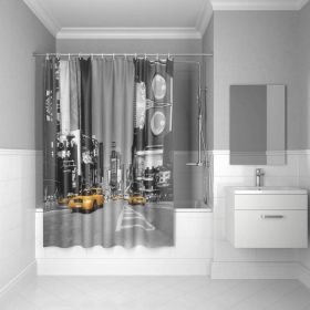Штора для ванной комнаты IDDIS, 200*180см, полиэстер, B24P218i11 (артикул 15922645) – фото 1