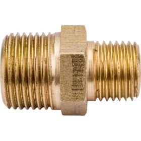 Переходной ниппель Гроссис (латунь) НР 3/8"" х 1/4"", шт 0730406 (артикул 23988081) – фото 1