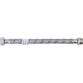 Подводка гибкая для воды Гигант (гайка-штуцер 3/4; 40 см) AQUALINE 4955 (артикул 17362074) – фото 1