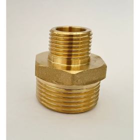 Редукционный ниппель BRASSCO Premium G1 х G1/2 4962381 (артикул 25973171) – фото 1