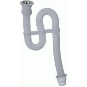 Гофрированный сифон VIRPLAST 1.1/4х40/50, д.70 нерж.чашка 70931 30980312 (артикул 21989884) – фото 1