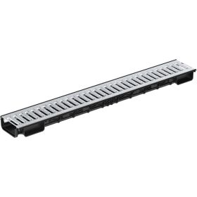 Лоток Ecoteck Lite 100h56 с решеткой стальной, кл. А15 ДИ 14705000 46610 (артикул 16479803) – фото 1