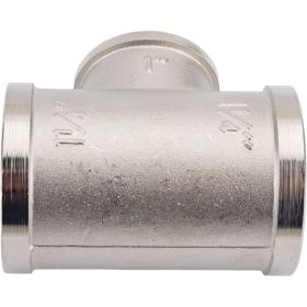 Переходной тройник Valtec 1 1/4"х1"х1 1/4" внутренняя-внутренняя-внутренняя VTr.750.N.0706 (артикул 15622064) – фото 1