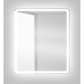 Зеркало со встроенным светильником и кнопочным выключателем BelBagno SPC-MAR-600-800-LED-BTN (артикул 17948971) – фото 1