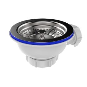 Выпуск Aquant 3 1/2" с металлической реш. с отводом под перелив NV250-40-MR (артикул 28024718) – фото 1