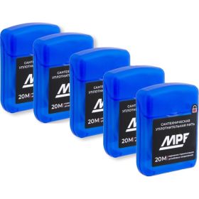Сантехническая нить для резьбовых соединений MPF 20 м, 5 шт ИС.131836 (артикул 27168750) – фото 1