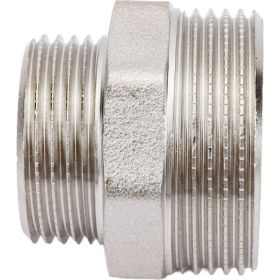 Переходной ниппель STI 1 1/4" х 1" никелированный D270-04979 (артикул 22002286) – фото 1