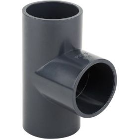 Клеевой тройник AQUAVIVA 90 DN 50 PN16 TEE0500 40314 (артикул 24390357) – фото 1