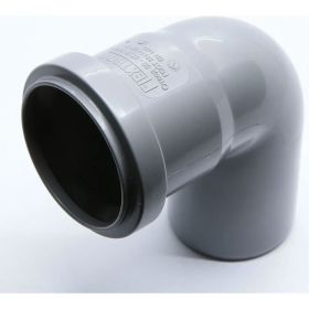 Отвод Flextron D 50 мм 87,5 градусов, для внутренней канализации 139754 (артикул 25683069) – фото 1
