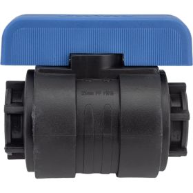 Компрессионный шаровой кран VALFEX ПНД ВН/ВН резь??а разборный 1/2"-1/2"Ду20 1210120012012 (артикул 20765397) – фото 1