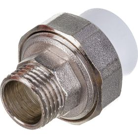 Муфта TEBO TR-TB комбинированная, разъемная, наружная резьба, американка 20x1/2 O-ring 015022102 (артикул 16391305) – фото 1