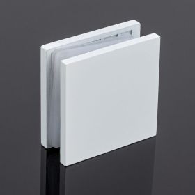 Коннектор стена-стекло SERVICE PLUS 90, белый матовый, sus304 K02-202WM/sus304 (артикул 26633270) – фото 1