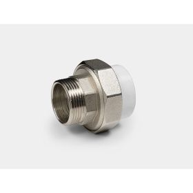 Муфтовая американка КОНТУР PPR НР D40-1 1/4 усиленная 011301040400 (артикул 24615609) – фото 1