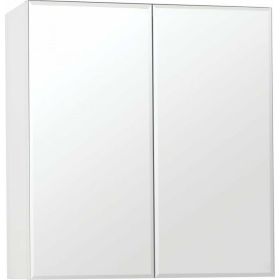 Зеркальный шкаф Style Line Амарант 600, белый ЛС-00000351 (артикул 22051060) – фото 1