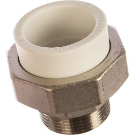 Разъемный соединитель PPR с переходом на наружную резьбу 40х1-1/4 Valtec VTp.761.0.04007 (артикул 15637539) – фото 1