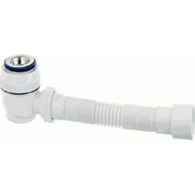 Сифон для поддона VIRPLAST 1.1/2х40мм с гофрой 40/50 L700мм 100920 30986862 (артикул 21989560) – фото 1