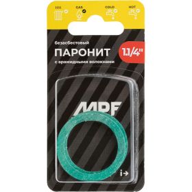 Прокладка паронитовая безасбестовая 1.1/4"", 2 шт MPF ИС.131549 (артикул 28138292) – фото 1
