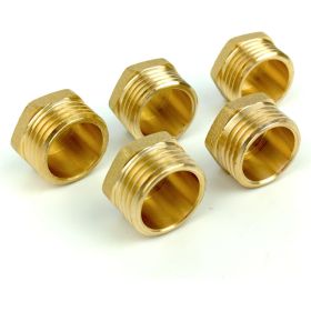Заглушка Brassco G1/2 НР Standart, 5 шт 4961513 (артикул 25438461) – фото 1